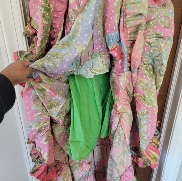 SOLD. Farm Rio Ombre Forest Dress. NWT. Small - Picture 5 of 6